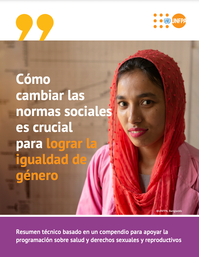 Resumen técnico: Cómo cambiar las normas sociales es crucial para lograr la igualdad de género