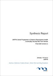 Synthesis Report: UNFPA Global Programme to Enhance RHCS
