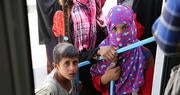 Alors que les combats font rage dans le nord-est de la Syrie, l&#039;UNFPA répond aux besoins des femmes